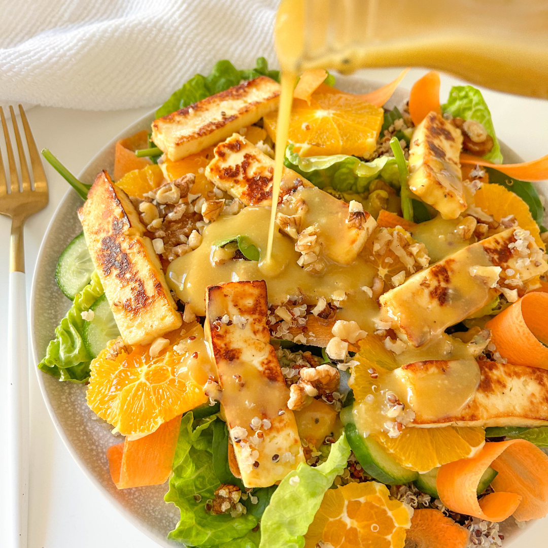 Orange & Halloumi Salad